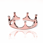 Anillo Open Crown, elaborado en oro 18k por Joyería Caracas, cuenta con certificado de calidad y garantía de por vida.