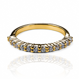 Anillo pisargolla aglove jc de Joyería Caracas en oro 18k, cuenta con garantía de por vida.