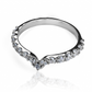 Anillo pisargolla duo corazón de Joyería Caracas en oro 18k de la más alta calidad. Con garantía para toda la vida.