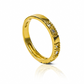 Anillo Pisargolla Raff Lover diamond de Joyería Caracas en oro 18k. Con garantía de por vida. 