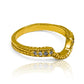 Anillo pisargolla ramas de Joyería Caracas en oro 18k. Su diseño lo hace único, garantizado para toda la vida.