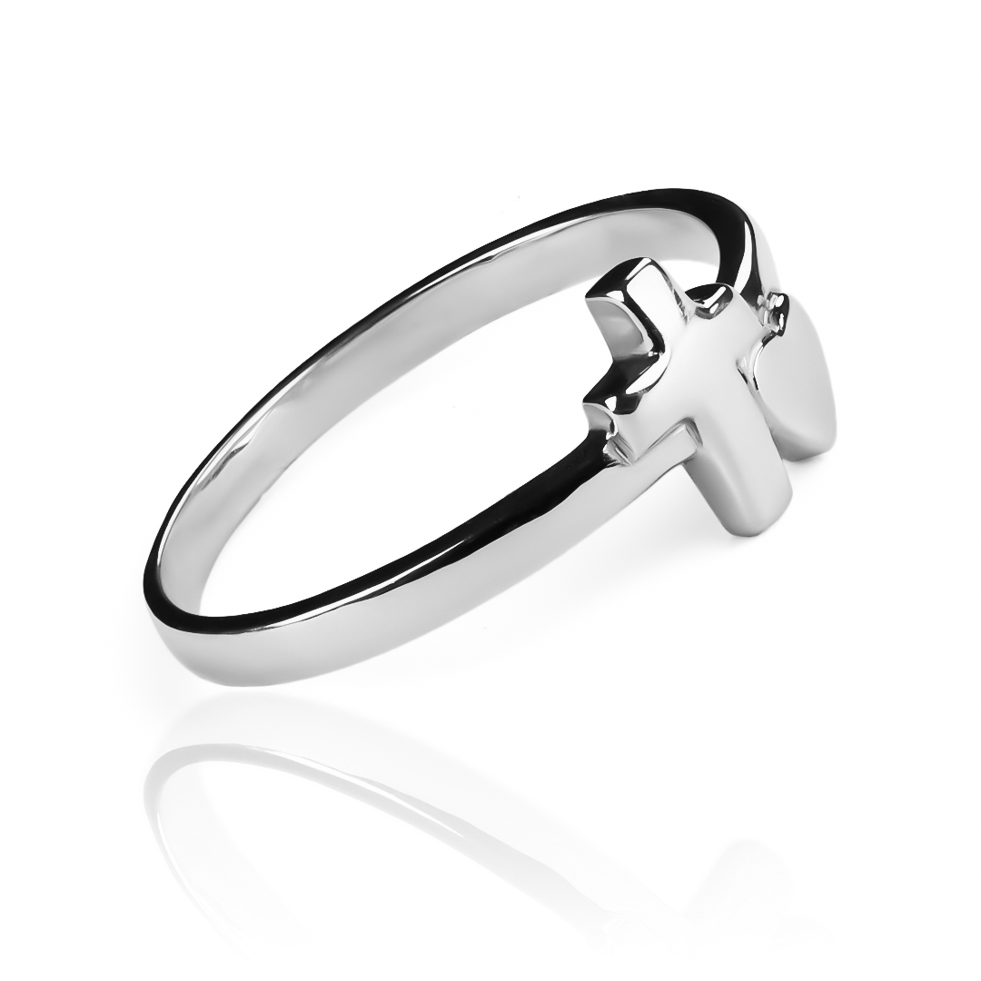 Anillo pray de Joyería Caracas. Fabricado con oro 18k de máxima calidad, con garantía para toda la vida, haz del anillo pray tu compañero de por vida.
