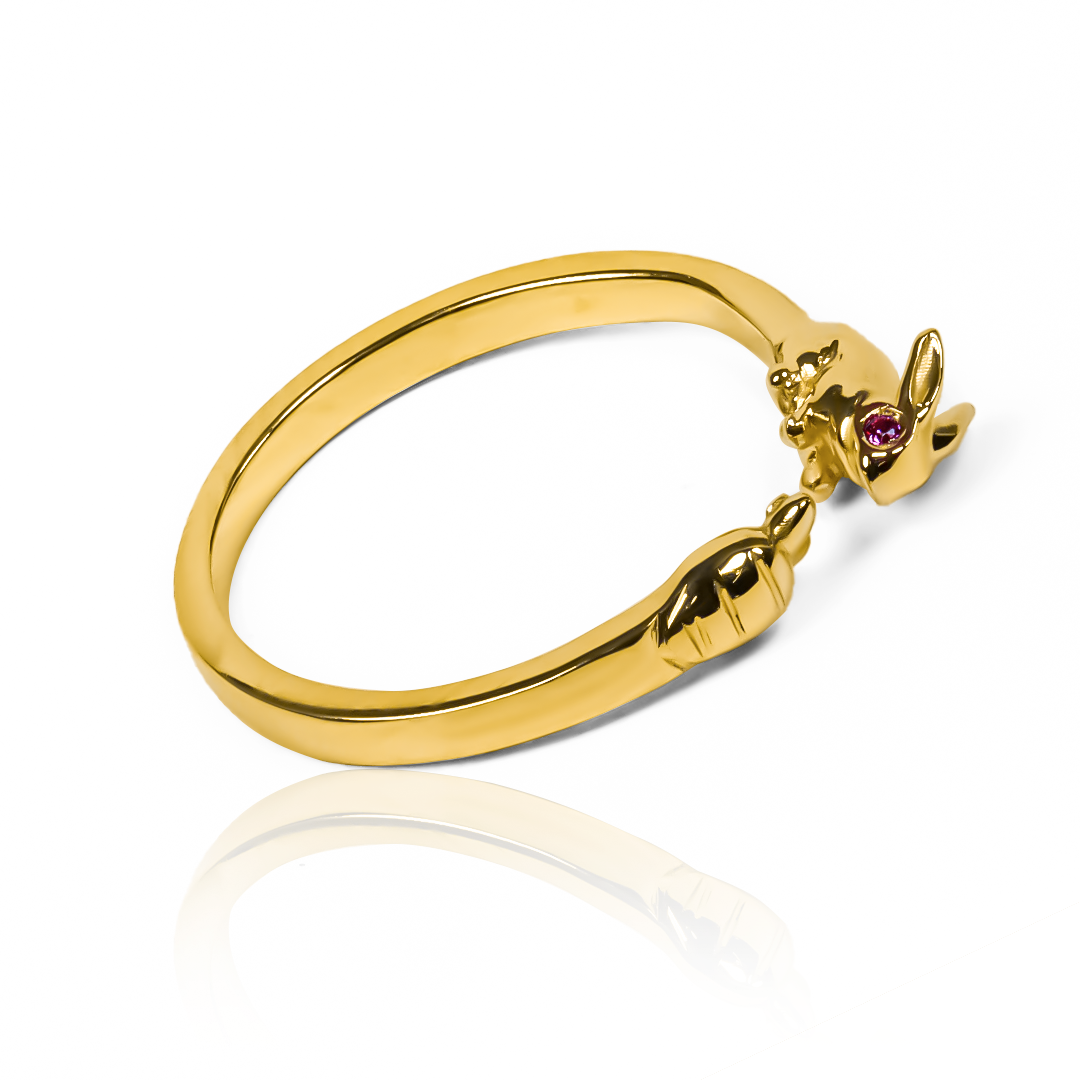  Anillo rabbit de Joyería Caracas es una elegante y exclusiva pieza de oro 18k que garantiza el lujo y la calidad para toda la vida. 