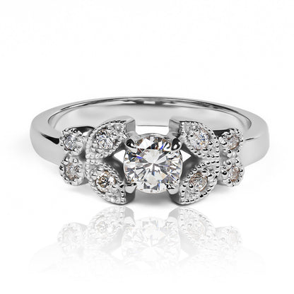 Anillo butterflies fabricado por Joyería Caracas en oro 18k, cuenta con un certificado de calidad y garantía de por vida.