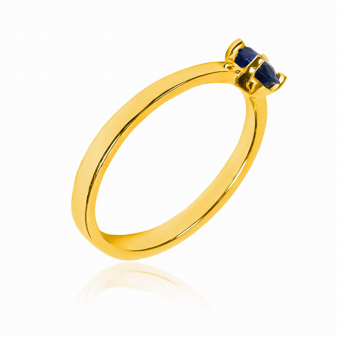Anillo de compromiso endless love. Realizado en Joyería Caracas, este diseño de oro 18k viene acompañado de un certificado de calidad y garantía de por vida.