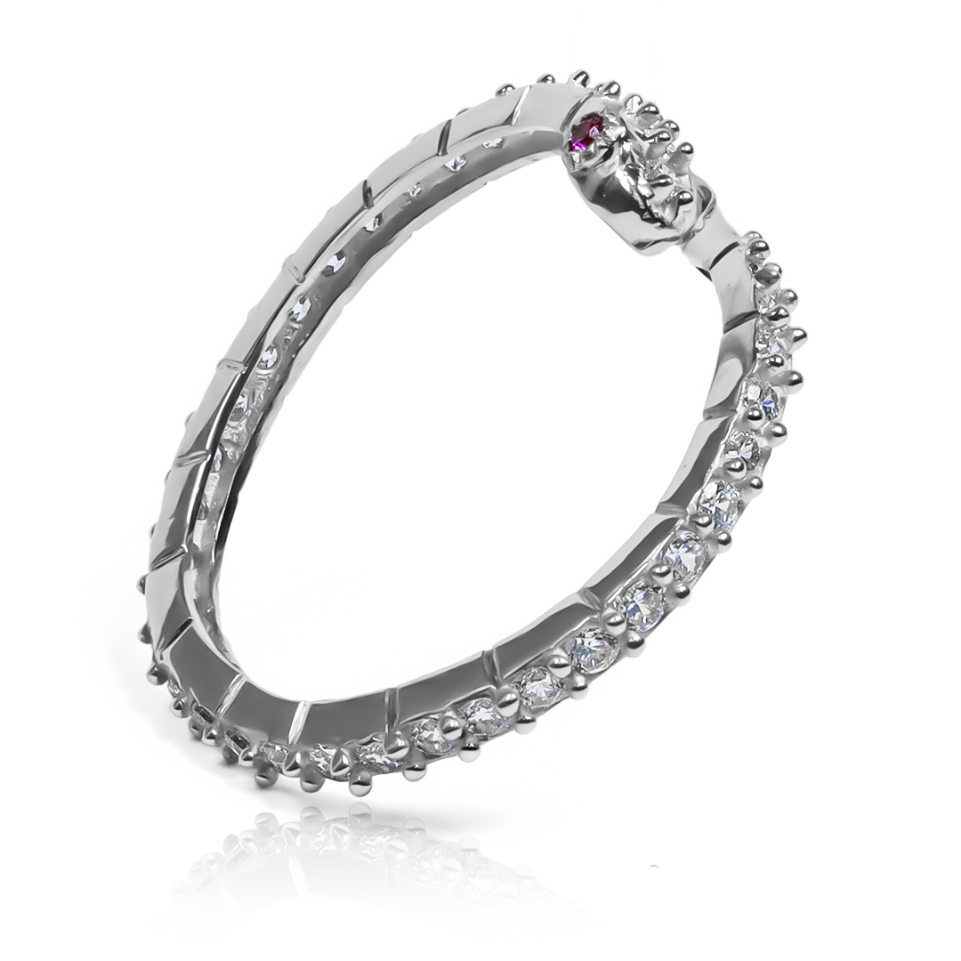 Anillo snake small de Joyería Caracas, hecho con oro 18k de alta calidad. Con garantía de por vida.