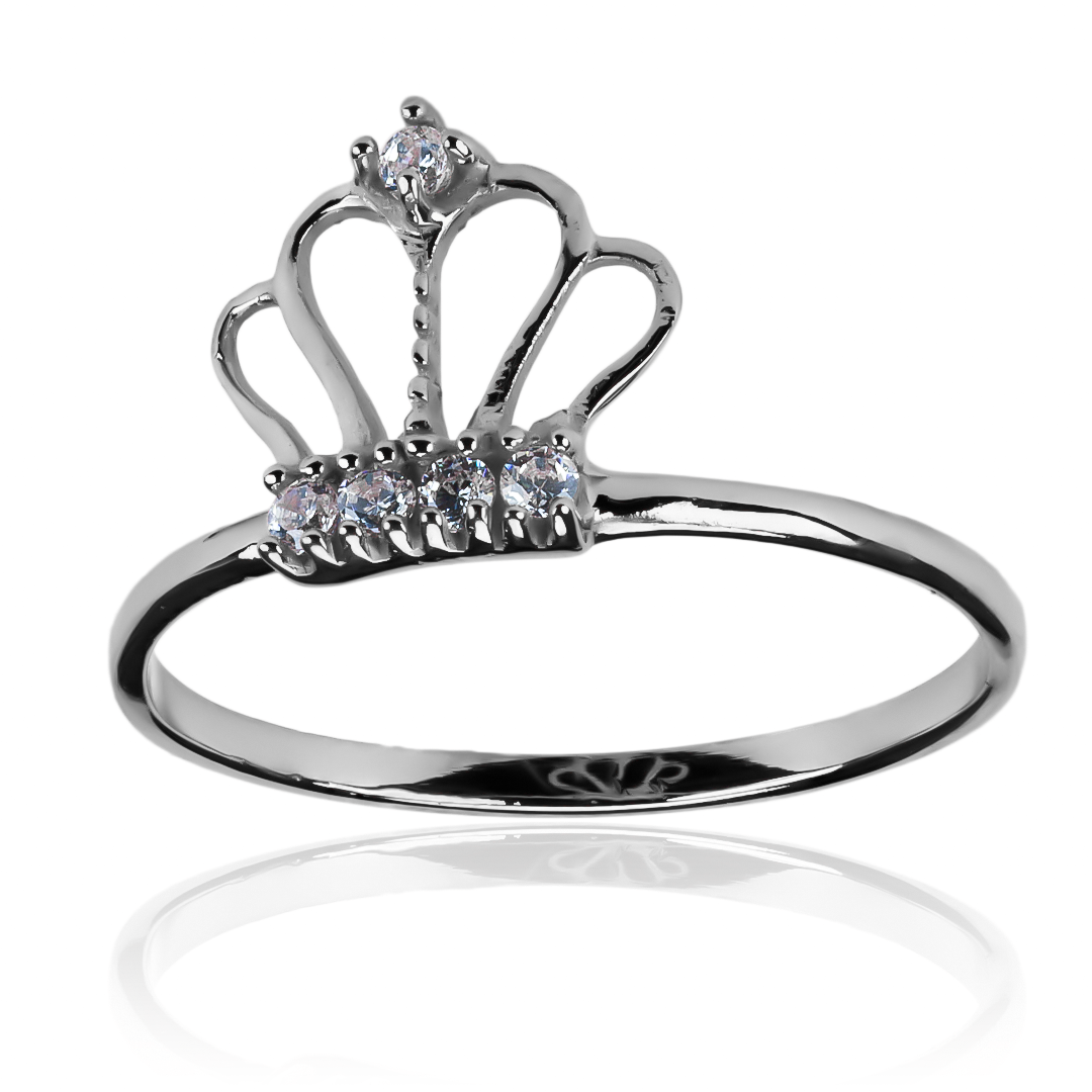 Anillo Special Crown, fabricado en oro 18k por Joyería Caracas, cuenta con certificado de calidad y garantía de por vida.