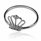 Anillo Special Crown, fabricado en oro 18k por Joyería Caracas, cuenta con certificado de calidad y garantía de por vida.