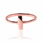 Anillo T-flat de Joyería Caracas es una verdadera obra de arte en oro 18k con una garantía para toda la vida. 