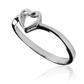 Anillo Translucent Heart, fabricado en oro 18K por Joyería Caracas, cuenta con certificado de calidad y garantía de por vida.