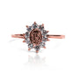 Anillo 15 Mp, fabricado en oro 18k por Joyería Caracas, cuenta con certificado de calidad y garantía de por vida.