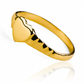 Anillo Corazón Valiente, elaborado en oro 18k por Joyería Caracas, cuenta con certificado de calidad y garantía de por vida.
