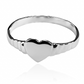 Anillo Corazón Valiente, elaborado en oro 18k por Joyería Caracas, cuenta con certificado de calidad y garantía de por vida.
