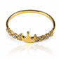 Anillo Corona Especial II, fabricado en oro 18k por Joyería Caracas, cuenta con certificado de calidad y garantía de por vida.