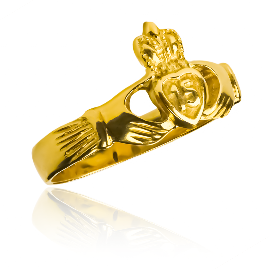 Anillo Hand15, fabricado en oro 18k por Joyería Caracas, cuenta con certificado de calidad y garantía de por vida.