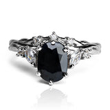 Anillo Forest II Zafiro natural. Fabricado en Joyería Caracas, elaborado en oro de 18 quilates, certificado con el más alto estándar de calidad y respaldado por nuestra garantía de por vida.