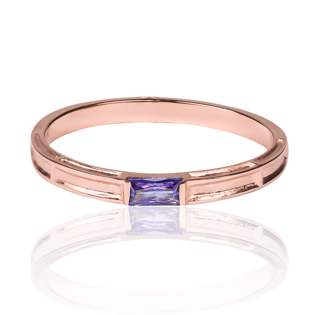 Anillo Rectangulaire fabricado en oro de 18k por Joyería Caracas con la calidad excepcional. Respaldado por garantía de por vida.