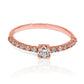 Anillo de compromiso linklove diamonds de la Joyería Caracas de oro 18 k con certificado de calidad y garantía de por vida.