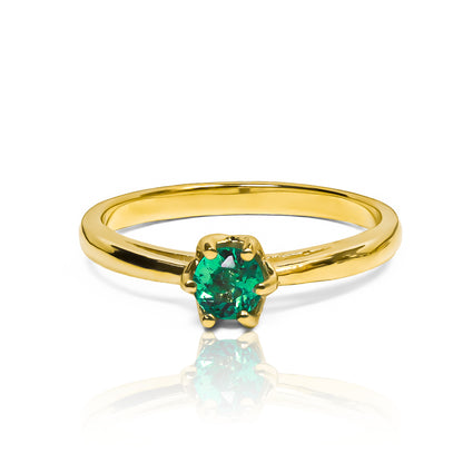 Anillo love tunnel II Emerald
