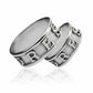 Argollas de matrimonio Nombres Personalizados, fabricadas en oro 18k por Joyería Caracas, cuenta con certificado de calidad y garantía para toda la vida.