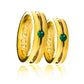 Argollas de matrimonio Perfect Love, elaboradas en oro 18k de Joyería Caracas, cada argolla viene con un certificado de calidad y garantía para toda la vida.