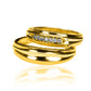 Argollas de matrimonio Chinas Lovers, fabricadas en oro 18k por Joyería Caracas, cada argolla viene con un certificado de calidad que asegura su autenticidad.