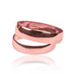 Argollas de matrimonio Classic Concava, elaborada en oro 18k por Joyería Caracas, cada argolla viene con un certificado de autenticidad y garantía de por vida.