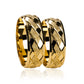Argollas de matrimonio dijämant, elaboradas en oro de 18 quilates, cuenta con certificado de calidad y garantía de por vida.