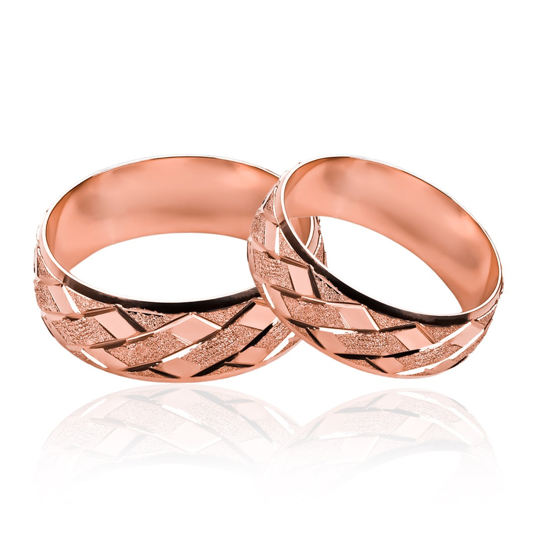 Argollas de matrimonio dijämant, elaboradas en oro de 18 quilates, cuenta con certificado de calidad y garantía de por vida.