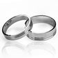Argollas de matrimonio exhotic twist, fabricadas en oro de 18k de Joyería Caracas, cuentan con certificados de autenticidad y garantía de por vida.