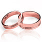 Argollas de matrimonio exhotic twist, fabricadas en oro de 18k de Joyería Caracas, cuentan con certificados de autenticidad y garantía de por vida.