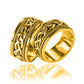 Argollas de matrimonio Flette Love, elaboradas en oro 18k de Joyería Caracas, vienen con un certificado de calidad y garantía de por vida.