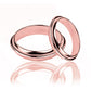 Argollas de matrimonio Floating Love, elaboradas en oro 18k por Joyería Caracas, cada una cuenta con certificado de calidad y garantía de por vida.