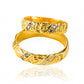 Argollas de matrimonio körnee love, fabricadas en oro 18k de Joyería Caracas. Además, cuentan con un certificado de calidad que garantiza la autenticidad del oro.