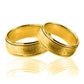 alianzas de boda Lucero 3 Oros! Fabricadas por Joyería Caracas, estas hermosas piezas están hechas de oro de 18 quilates, con un certificado de calidad que garantiza su autenticidad.