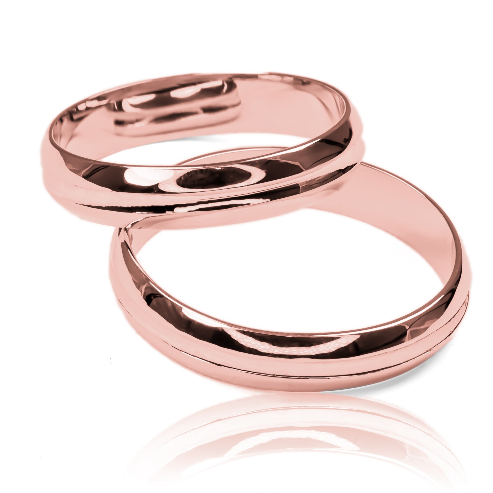 Argollas de matrimonio Nevado, elaboradas en oro 18k por Joyería Caracas, cuentan con un certificado de calidad y garantía de por vida.