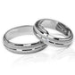 Argollas de matrimonio online love, fabricadas en oro 18k de Joyería Caracas, cuenta con certificado de calidad y garantía para toda la vida.