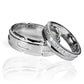 Argollas de matrimonio Princess Inlove, fabricadas en oro 18k de Joyería Caracas, cuentan con certificado de calidad y garantía para toda la vida.