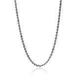 Cadena lazo 45 white. Hecha con oro 18k y con Joyería Caracas, esta pieza te garantiza una vida llena de lujo y sofisticación. Además, cuenta con una garantía de por vida.
