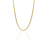 Cadena lazo M40 P, una joya exclusiva de la Joyería Caracas. Hecha con el lujo del oro de 18k, esta cadena es elegancia y estilo en una sola pieza. Con garantía para toda la vida.
