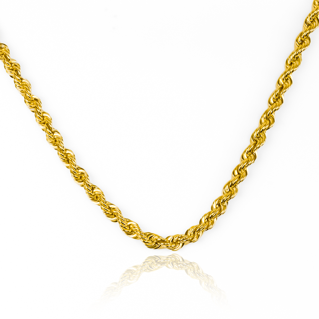 Cadena lazo m60 de Joyería Caracas, Hecha de oro 18k, esta cadena garantiza una vida de lujo y sofisticación.