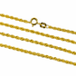 Cadena lazo m60 de Joyería Caracas, Hecha de oro 18k, esta cadena garantiza una vida de lujo y sofisticación.