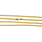 Cadena lazo M50 P de oro 18k, diseñada por Joyería Caracas. Con su garantía de por vida.