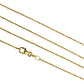 Cadena Militar SS 45 I, con su diseño de Joyería Caracas, está elaborada en elegante oro 18k y cuenta con una garantía para toda la vida.