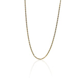 Cadena Escalera Plana espejo S50 3 oros Joyería Caracas, cuenta con certificado de calidad y garantía de por vida.