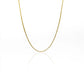 Cadena Singapur SS40. Hecho con oro 18k y respaldado por una garantía de por vida, esta joya de Joyería Caracas es una inversión que perdurará en el tiempo.