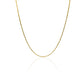 Cadena Singapur SS45, diseñada por Joyería Caracas. Hecha de oro 18k, esta cadena es una pieza de lujo que garantiza calidad de por vida.
