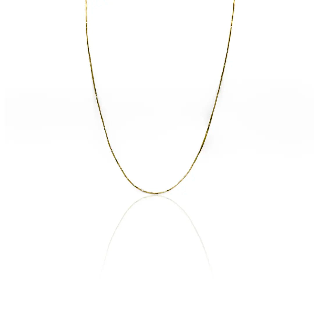 Cadena Venecia Style 40 M de Joyería Caracas, hecha de oro 18k, esta cadena es garantía de durabilidad y sofisticación para toda la vida.