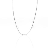 Cadena estilo Venecia S50 I en blanco. Hecha en Joyería Caracas con oro de 18k y con garantía de por vida.