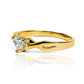 Anillo de compromiso Diamond Heart. Confeccionado con oro 18k de la más alta calidad y certificado de garantía para toda la vida en Joyería Caracas.